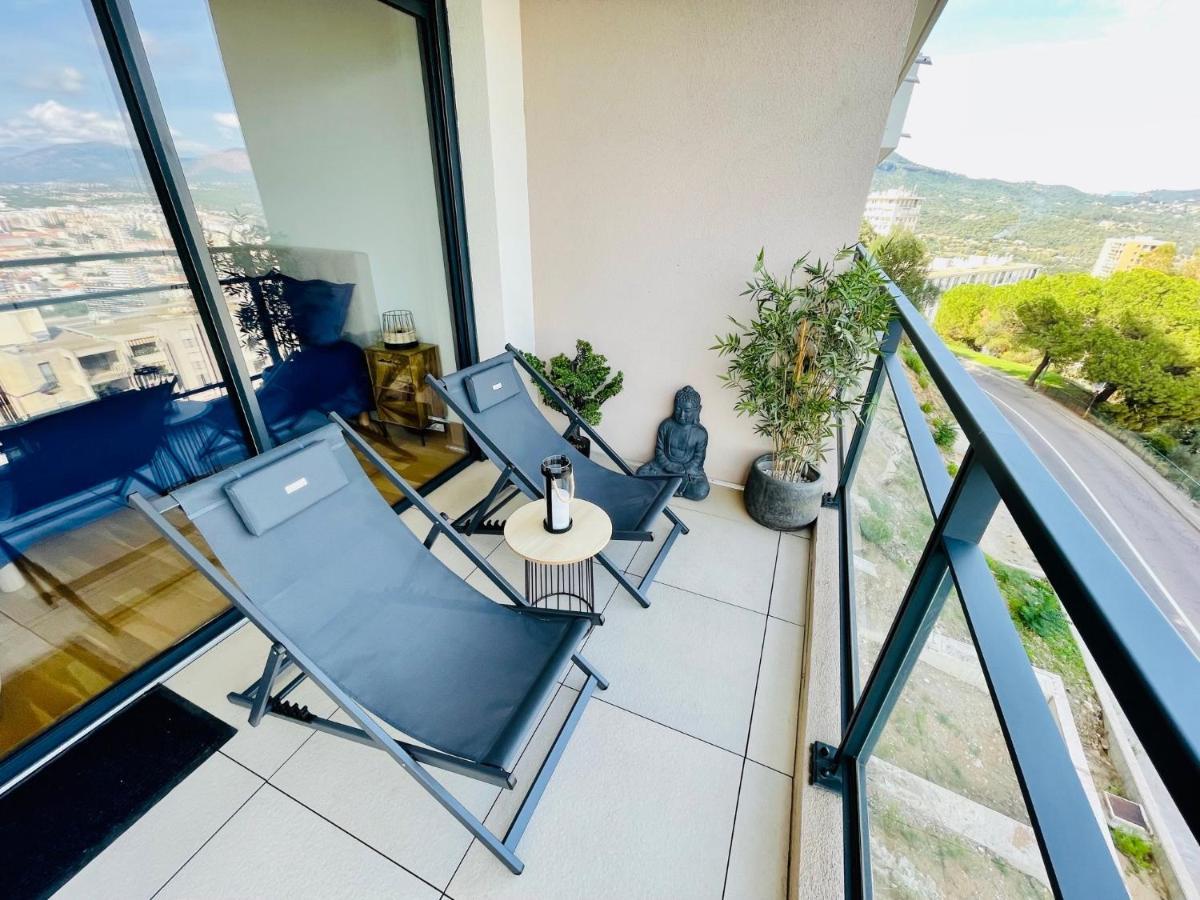Ajaccio T2 grand standing neuf vue mer centre-ville&plages Esterno foto